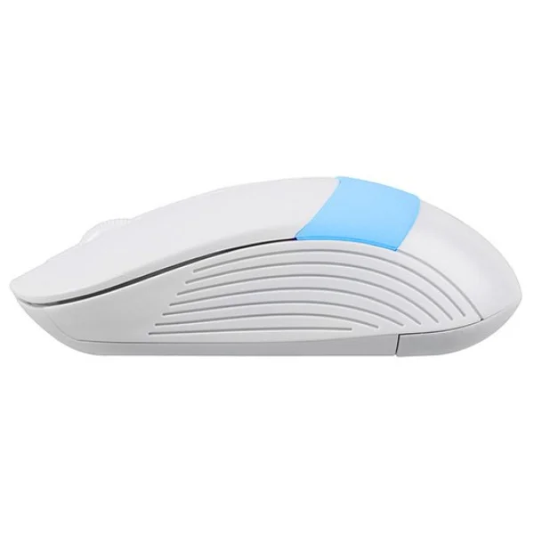 Everest SM-18 Beyaz-Mavi Optik Kablosuz Mouse - Görsel 4