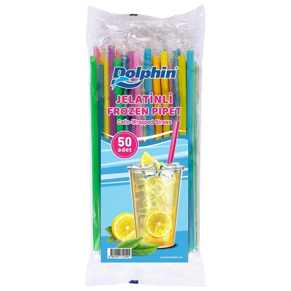 Dolphin 50'li Jelatinli Körüklü Frozen Pipet - Görsel 4