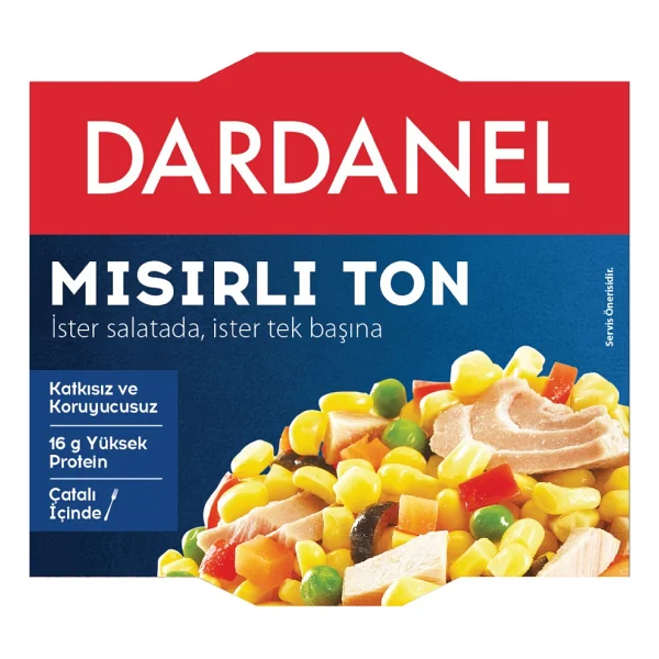 Dardanel Aç Ye Mısırlı Ton 185 gr - Görsel 2