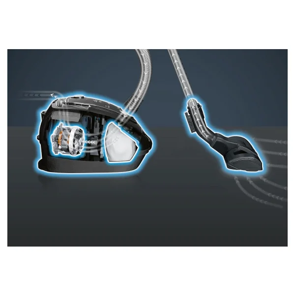 Siemens VSC7X300 iQ700 quattroPower 650 W Toz Torbalı Süpürge - Görsel 5