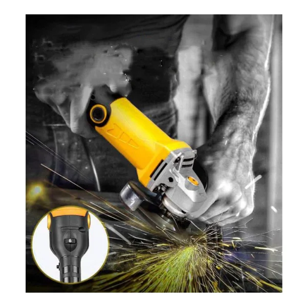 STAXX POWER Devir Ayarlı Avuç Içi Spiral Taşlama Makinası 1500w 115-125 Mm 2 Adet Disk Hediye - Görsel 5