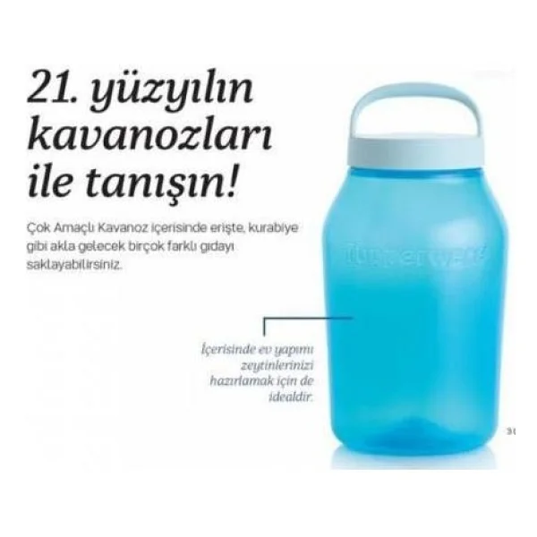 Tupperware 3 lt Kavanoz - Görsel 3