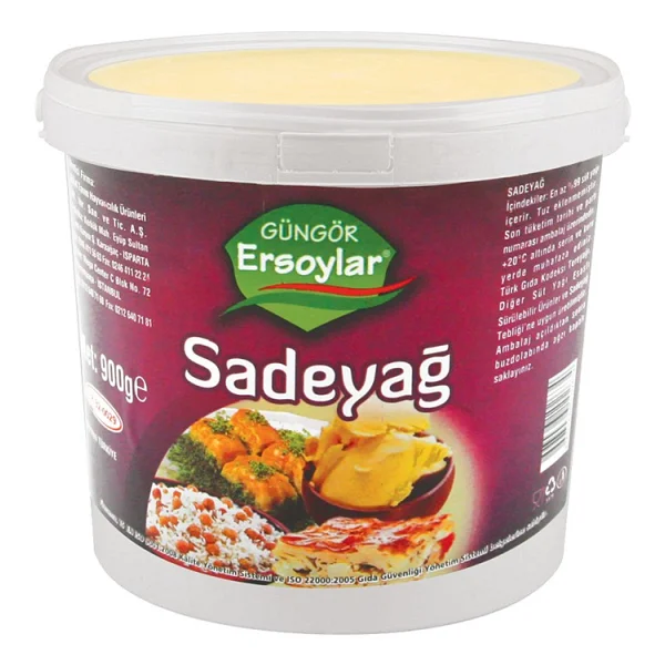 Güngör Ersoylar Sade Yağ 900 gr - Görsel 2