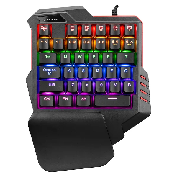 Rampage Miracle K1 Blue Switch Kablolu Mekanik Oyuncu Klavyesi - Görsel 8