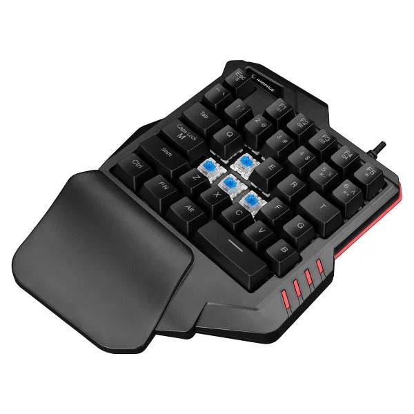 Rampage Miracle K1 Blue Switch Kablolu Mekanik Oyuncu Klavyesi - Görsel 3