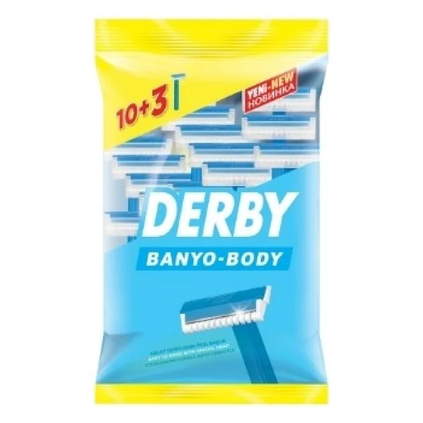 Derby Banyo Tıraş Bıçağı 10+3 Poşet - Görsel 2