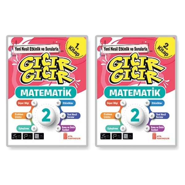 Ata Yayıncılık 2. Sınıf Gıcır Gıcır Matematik Seti (2 Kitap) - Görsel 4