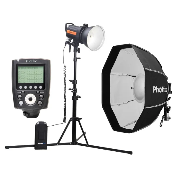 Phottix INDRA360 Ttl Akülü Paraflaş Kit Nikon - Görsel 3