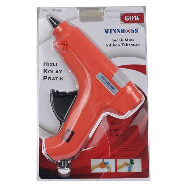 Winnboss 60 W Açma Kapama Tuşlu Sıcak Silikon Tabancası - Görsel 2