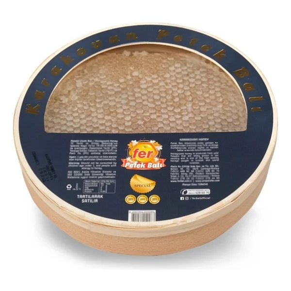 Fer Bal Doğal Karakovan Petek Balı 1 kg - Görsel 2