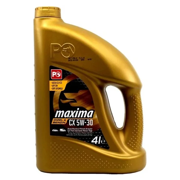 Petrol Ofisi Maxima CX 5W-30 4 lt Motor Yağı - 2023 - Görsel 4