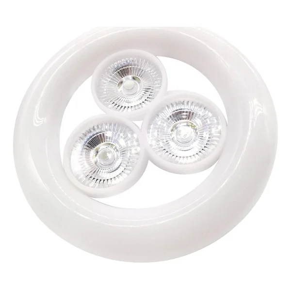 Powermaster KK-901 E27 Duy 36 Watt Beyaz 3LÜ Ufo LED Lamba - Görsel 2
