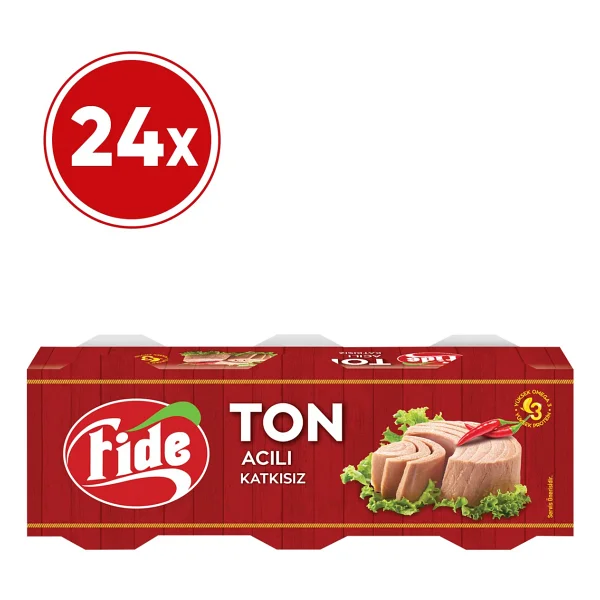 Fide Zeytinyağlı Ton Balığı 3x80 gr - Görsel 3