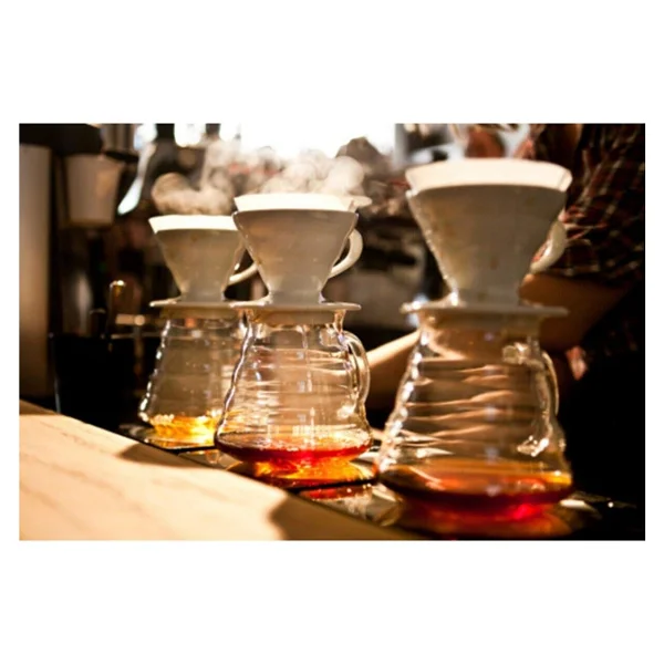 BLACK GOAT Kahve Demleme Tanışma Seti - Beyaz Dripper + Kahve Sürahisi - Görsel 3