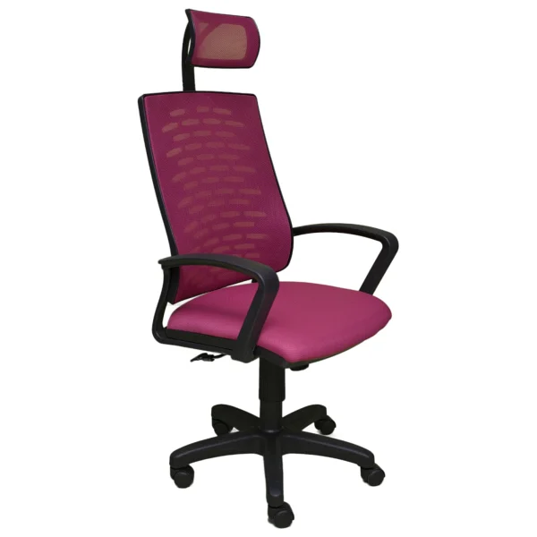 Obc Ofis Büro Concept Nadya Çalışma Koltuğu Makam Koltuğu Öğrenci Çalışma Sandalyesi Pembe - Görsel 4