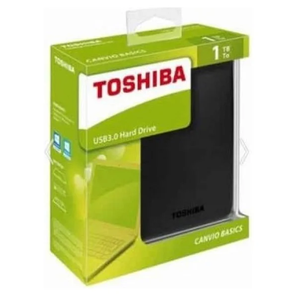 Toshiba Canvio Basic HDTB310EK3AA USB 3.0 2.5" 1 TB Harici Harddisk - Görsel 2