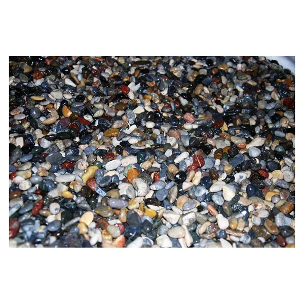 Hazartaş Tamburlanmış Dolomit Dekoratif Taş Dere Çakılı Taşı Akvaryuma Uygun - 20 kg - Renkli - Görsel 3