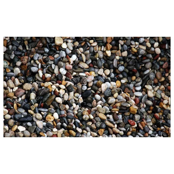 Hazartaş Tamburlanmış Dolomit Dekoratif Taş Dere Çakılı Taşı Akvaryuma Uygun - 20 kg - Renkli - Görsel 2