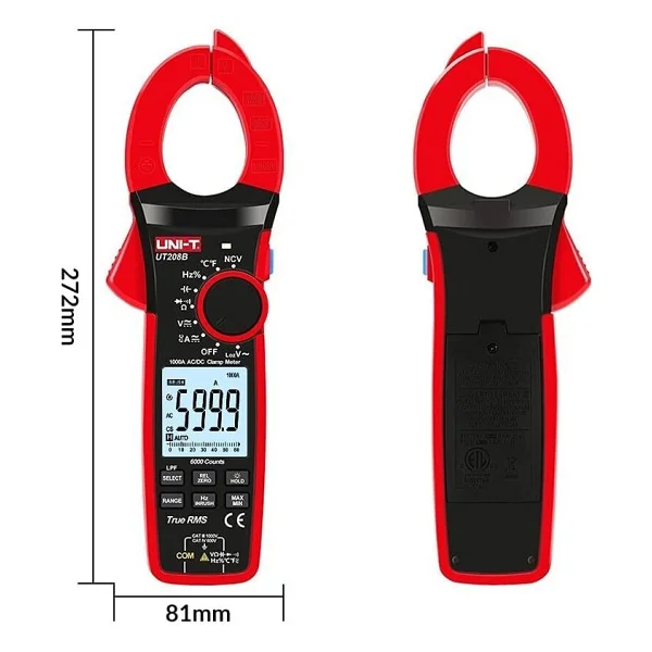 Uni-t UT208B Dijital Pens Ampermetre - Görsel 4