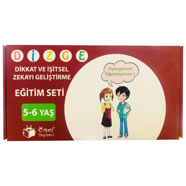 Önel Yayıncılık Dizge 5-6 Yaş Zeka Geliştirici Eğitim Seti (11 KİTAPÇIK KONTROL ARACI) Işitsel Dik - Görsel 6