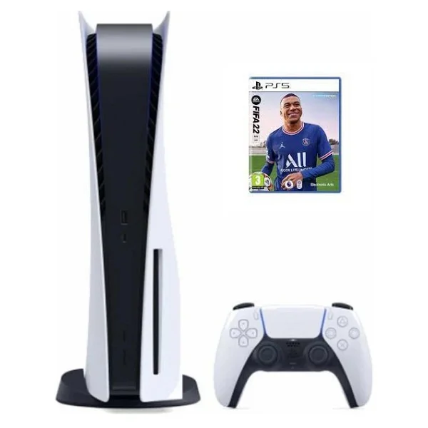 Sony Playstation 5 PS5 Oyun Konsolu + PS5 Fifa 2022 (Sony Eurasia Garantili) - Görsel 2