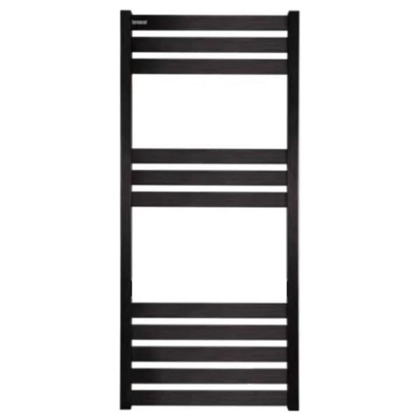 Mat Siyah Alüminyum Havlupan 50x110 Cm Termorad Petsa Slim +2 Adet Radyatör Havlupan Vanası 16X2 Pex Siyah Mat 1/2' - Görsel 3