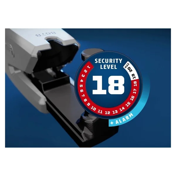 Abus 8077 Granit Detecto X-Plus Alarmlı Sarı Disk Kilidi - Görsel 4