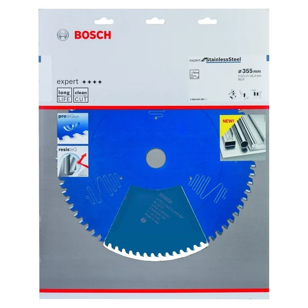 Bosch Paslanmaz Çelik 355x25,4mm 90 Diş Expert Daire Testere Bıçağı 2608644282 - Görsel 2