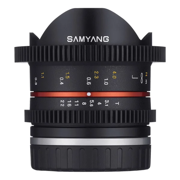 Samyang 8mm T3.1 UMC Fisheye Crop Cine Lens - Görsel 4