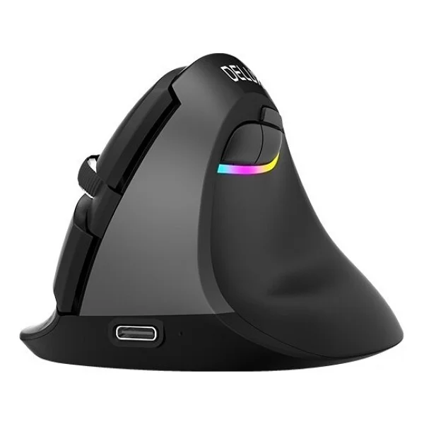 Delux M618 Mini Ergonomik Kablosuz Mouse - Görsel 6