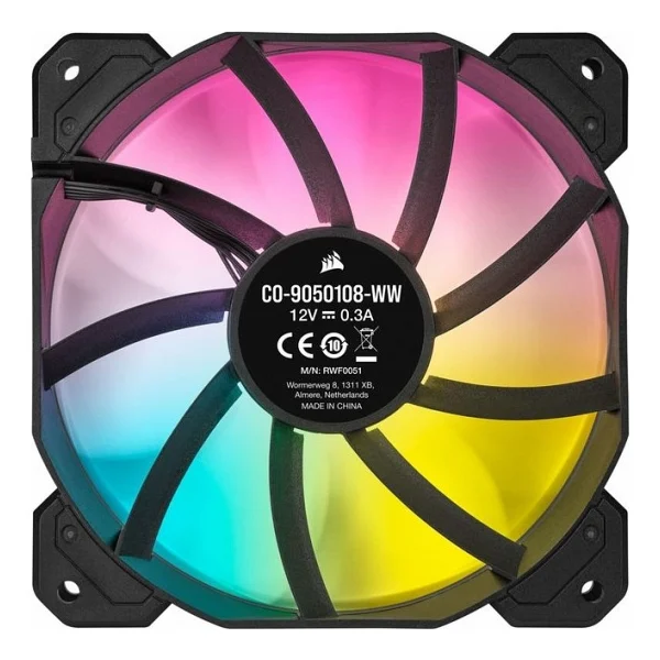 Corsair iCUE SP120 RGB Elite Performance CO-9050108-WW Kasa Fanı - Görsel 2