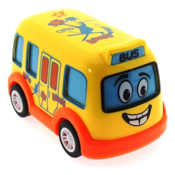Çek Bırak Mini Sevimli Otobüs - Görsel 6