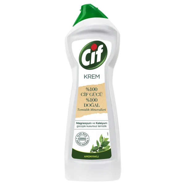 Cif Cleanboost Krem Temizleyici Amonyak 750 ml 16'lı - Görsel 2