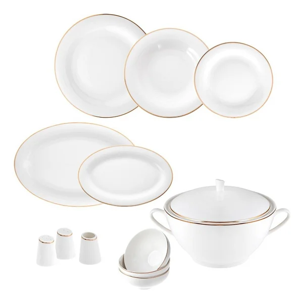 Jumbo Bright 60 Parça 12 Kişilik Yemek Takımı - Görsel 6