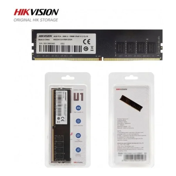 Hikvision 4 GB DDR4 2666 Mhz HKED4041BAA1D0ZA1 Ram - Görsel 3