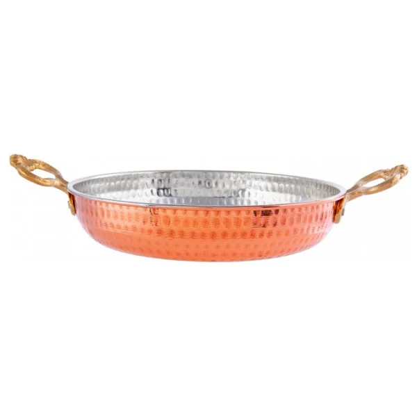 Karaca Antik 20 cm Bakır Sahan - Görsel 3