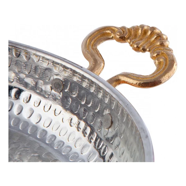 Karaca Antik 20 cm Bakır Sahan - Görsel 5
