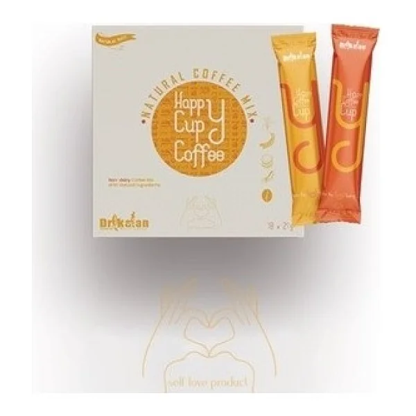 Dr. Kalan Bitkisel Kahve Karışımı Happy Cup Coffee 18 x 21 gr - 378 gr - Görsel 6