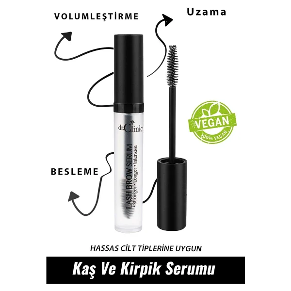 Dr. Clinic Kaş Ve Kirpik Serumu 6 ml - Görsel 4
