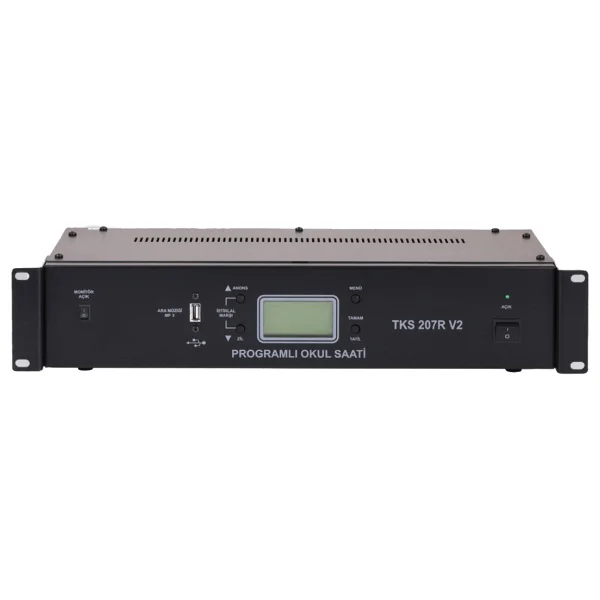 West Sound Tks 207 R V2 Akilli Okul Zil Saati (Rack Tipi) - Görsel 2