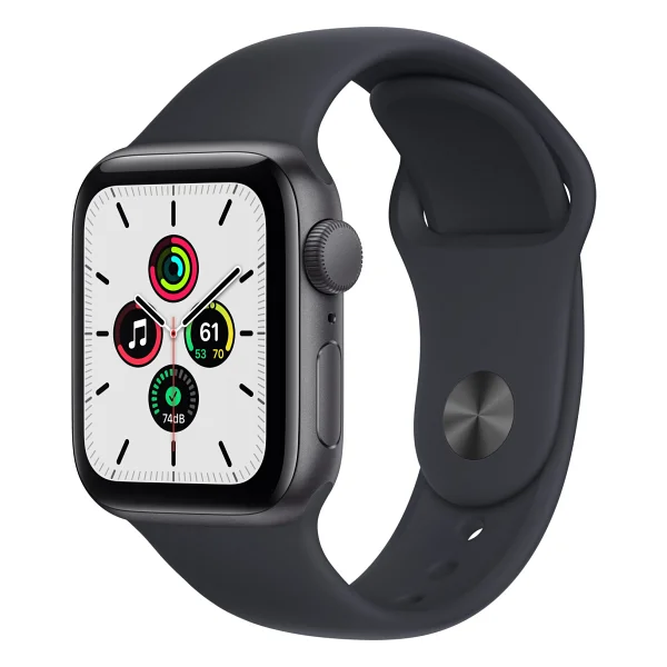 Apple Watch SE GPS 40mm Uzay Grisi Alüminyum Kasa ve Spor Kordon Akıllı Saat - Görsel 9