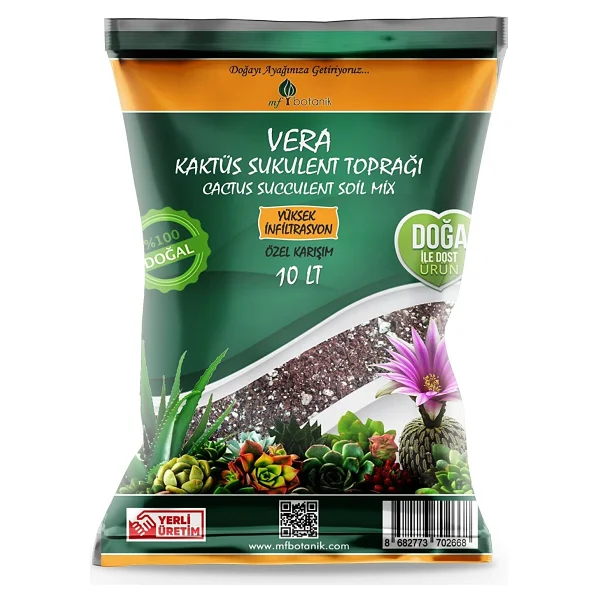 Mf Botanik Özel Kaktüs & Sukulent Toprağı 10 lt Teraryum İçin Uygun Toprak - Görsel 5