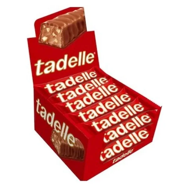 Tadelle Sütlü Fındıklı Çikolata 20 x 30 gr - Görsel 2