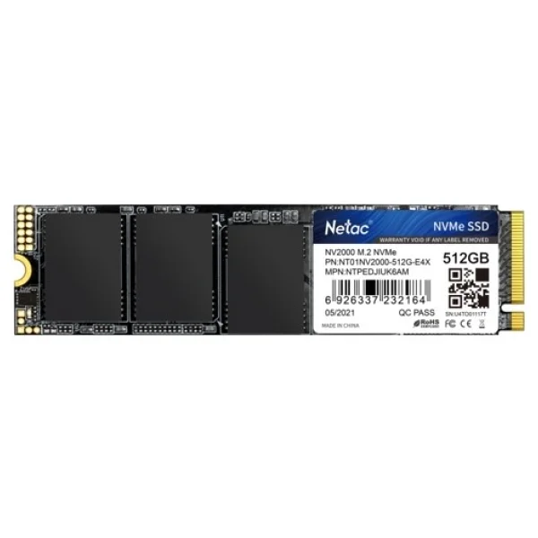 Netac NV2000 NT01NV2000-512-E4X PCI-Express 3.0 512 GB M.2 SSD - Görsel 5