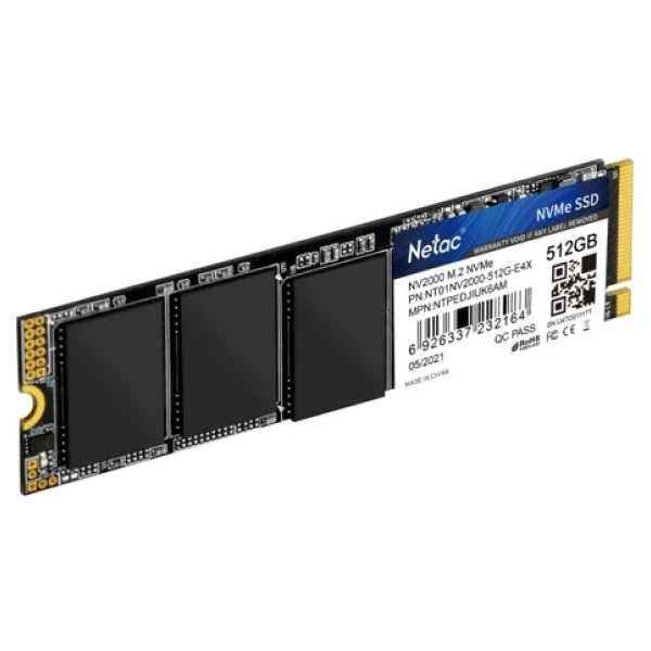 Netac NV2000 NT01NV2000-512-E4X PCI-Express 3.0 512 GB M.2 SSD - Görsel 2