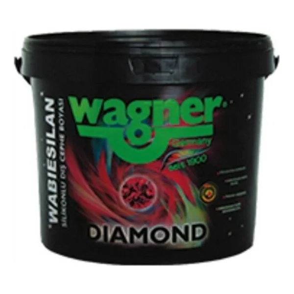 Wagner Boya Dıamont Silikonlu Dış Cephe Boya 2,5 Lt - Patlıcan Moru - Görsel 4