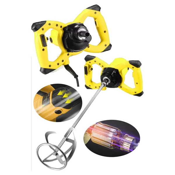 Sturdy Power Tools 3600 Watt 6 Kademe Sari Hız Ayarı Boya ve Harç Mikseri Karıştırıcı - Görsel 2