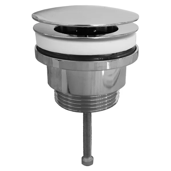 E.C.A Sabit Kapaklı Pirinç Lavabo Sifonu Üst Takım 402129032 - Görsel 3