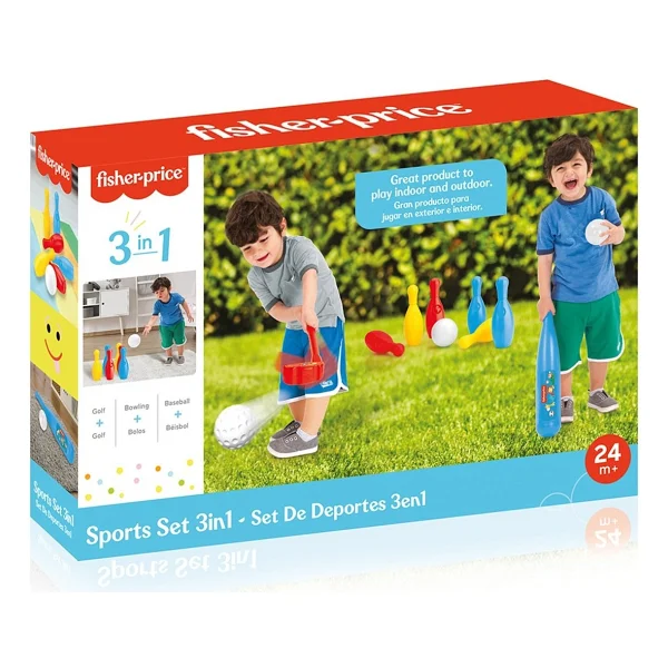 Fisher Price 1843 3'ü 1 Arada Spor Seti - Görsel 5