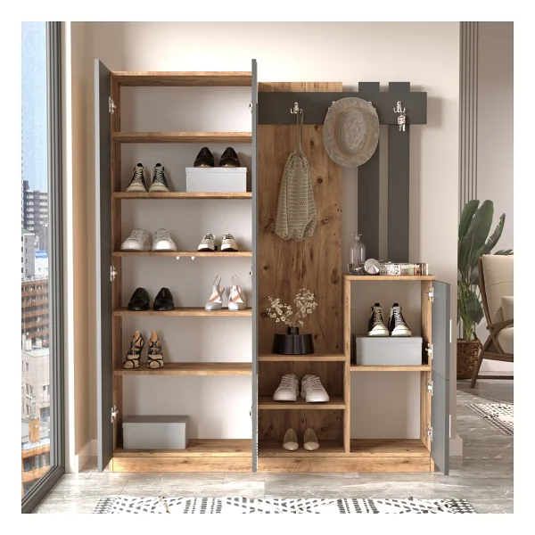 Robin Home Sofia Aynalı Portmanto - Görsel 4